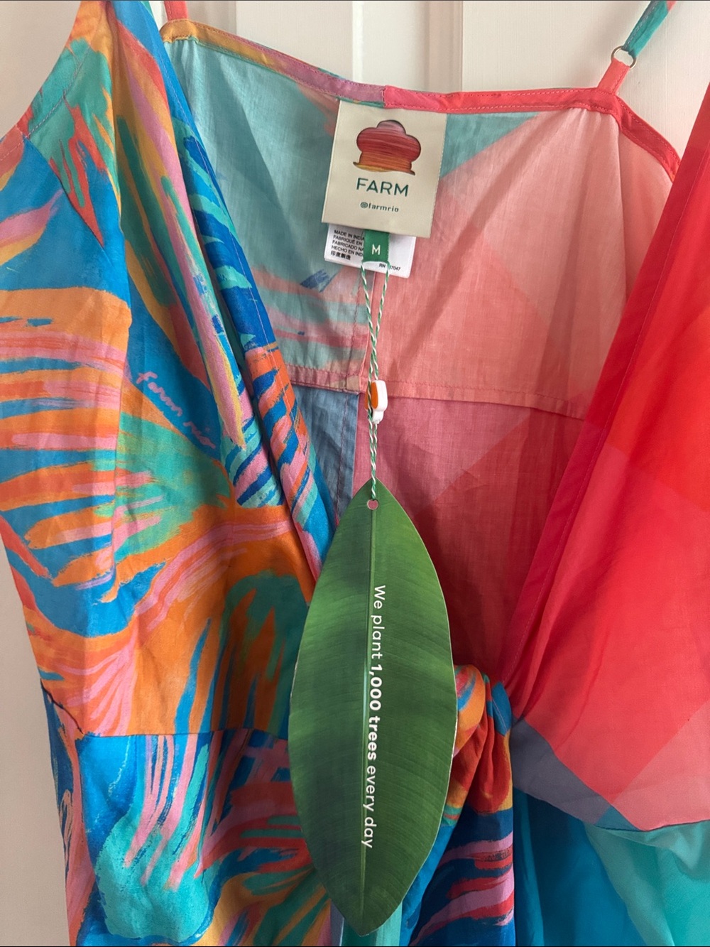 FARM Rio Colorful Tropical Print Cover-up - Picture 2 of 6